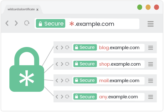 通配符SSL/TLS证书（Wildcard SSL）